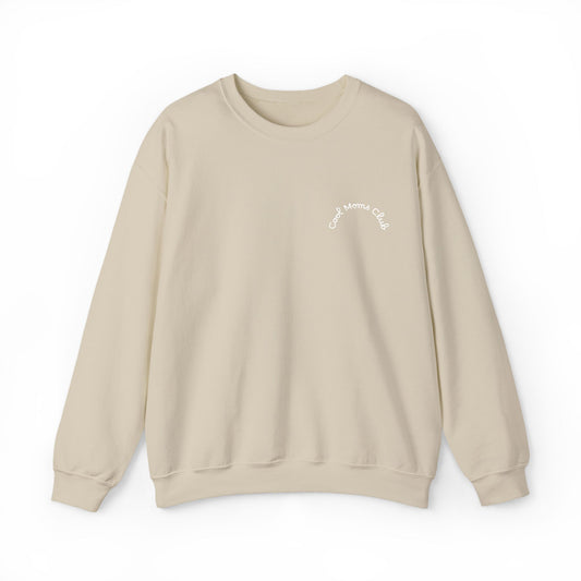Cool Moms Club Crewneck Sweatshirt — Cozy Mother's Day Pullover