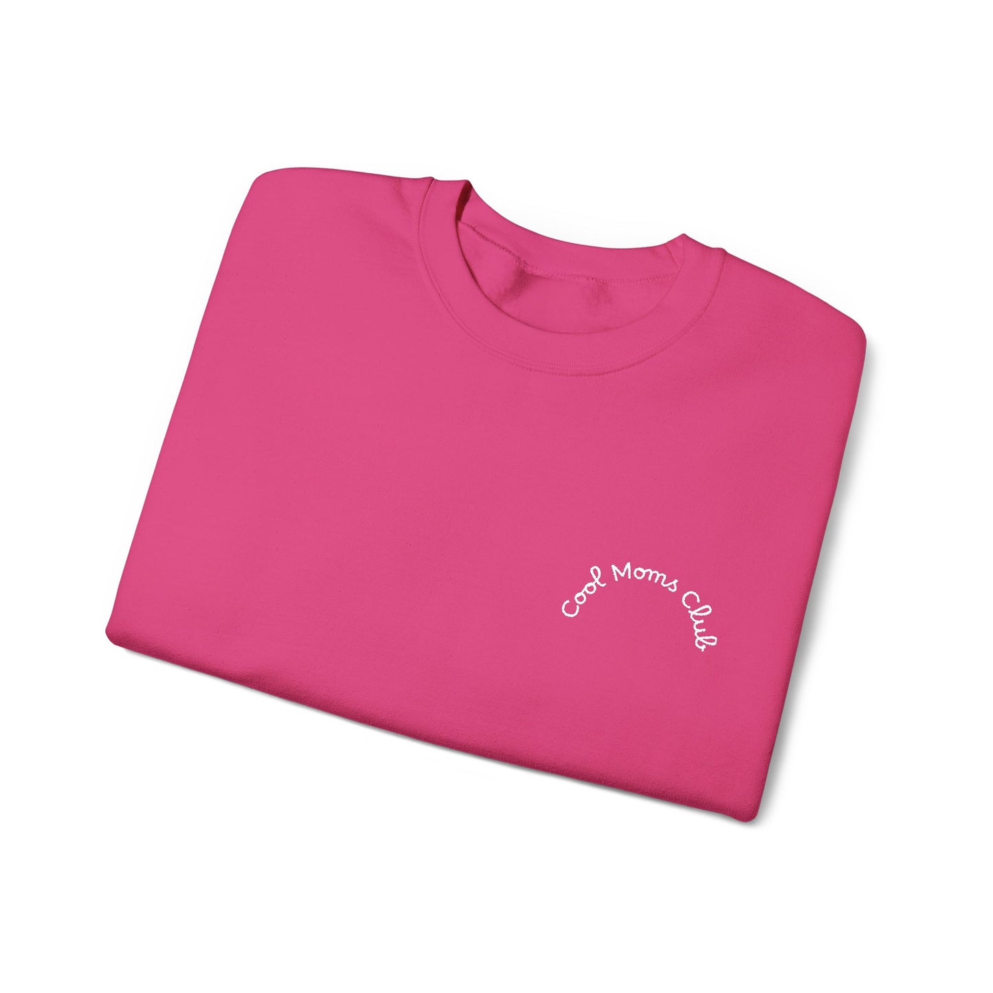 Cool Moms Club Crewneck Sweatshirt — Cozy Mother's Day Pullover