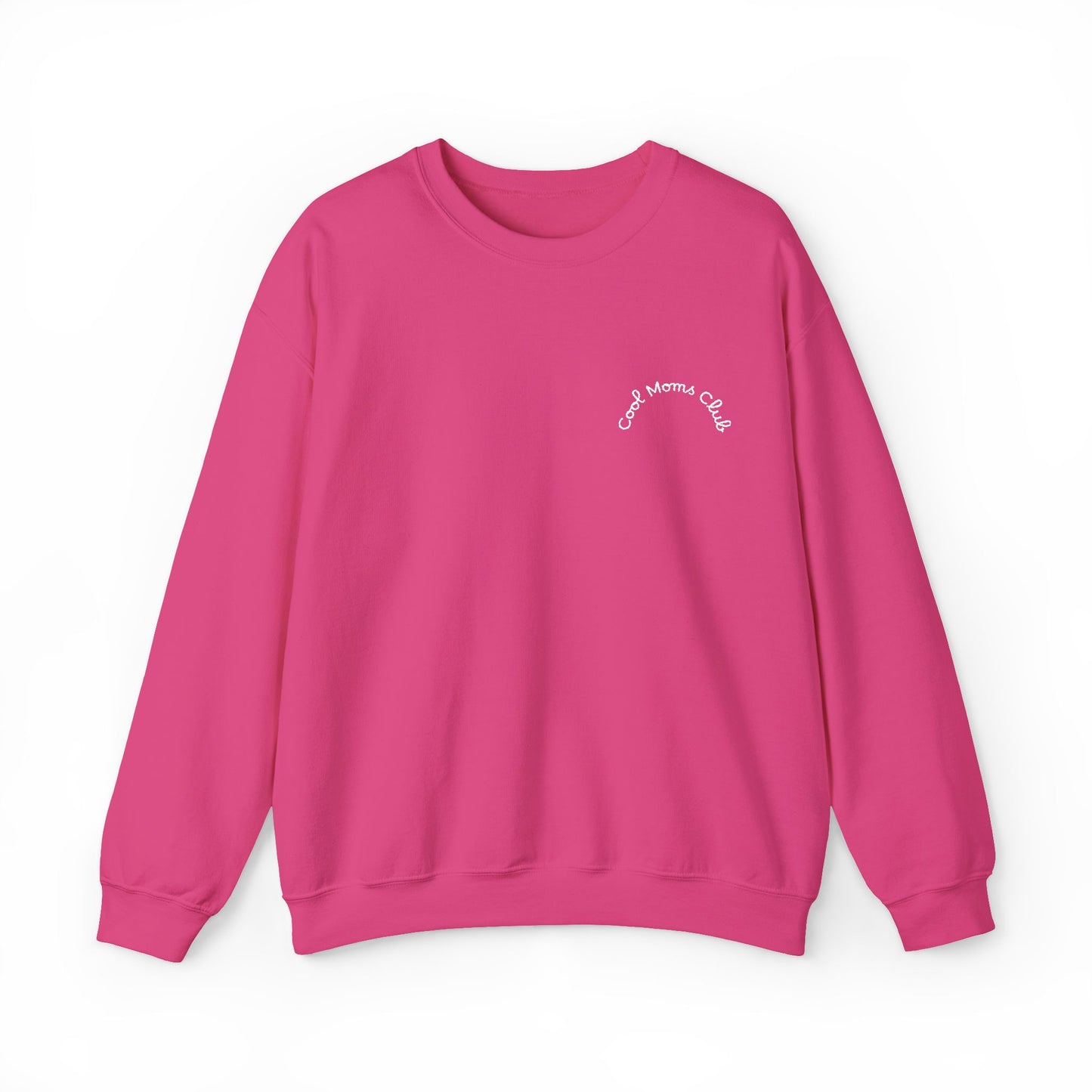 Cool Moms Club Crewneck Sweatshirt — Cozy Mother's Day Pullover